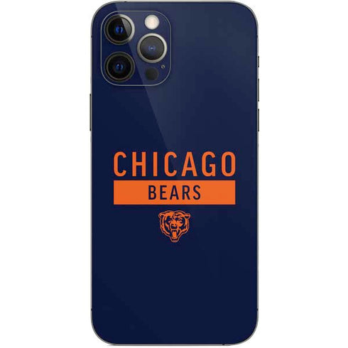 NFL Chicago Bears Blue Performance Series iPhone 12 Pro Skin
